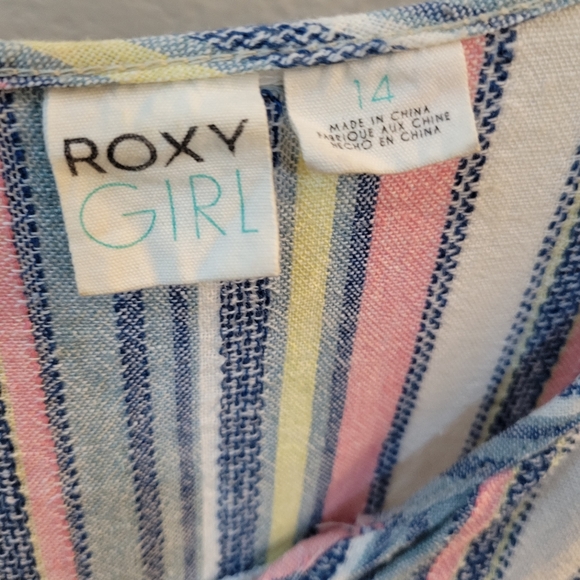 Roxy Girl - size 14 - beachy tunic top - Picture 2 of 4
